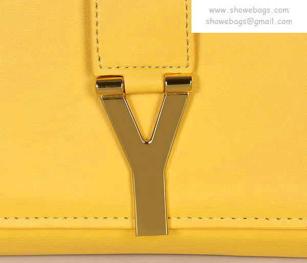 YSL chyc small travel case 311215 yellow